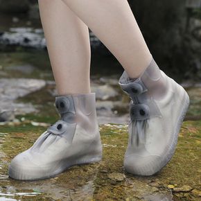 비오는날 실리콘 신발 방수커버 똑딱이 1P 레인슈즈