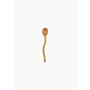 샵아모멘토 안칸 25PS Ipil-Ipil 8 Spoon / Wavy, Wood