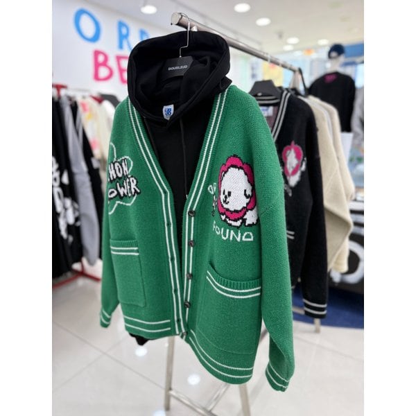 [여주점] 비숑플라워가디건 ,그린JGZZ52B01