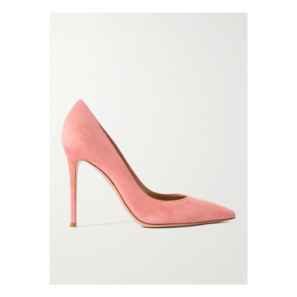 105 스웨이드 펌프스 핑크 46376663162900240