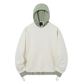 유니 UTILITY LAYERED DETAIL HOODIE  IVORY  _P368524314