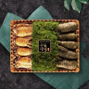 [금삼인] 국내산 수삼 더덕세트(왕특) 수삼 600g(6-8편) + 더덕 600g (5-...