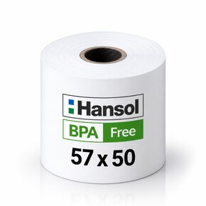 친환경 감열지57x30  50롤  BPA Free 포스 POS 영수증 용지 카드단말기 롤지 57x30