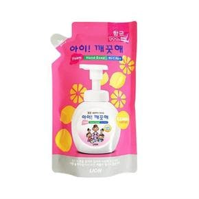 200ml 레몬향 거품 아이깨끗해 핸드워시 리필