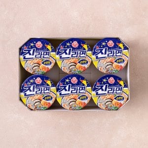 오뚜기 진라면 소컵 순한맛(65gX6개)