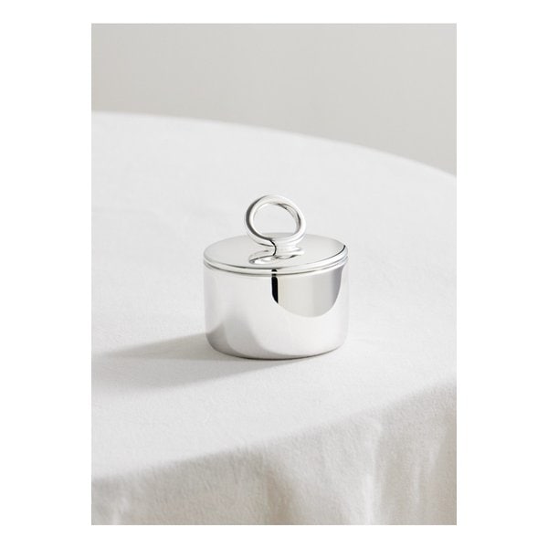 버티고 실버 도금 슈가 보울 1647597360497008