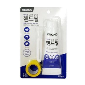 실리콘 실란트 투명100ml 욕실용 화장실보수 변기보수 (WF7C496)