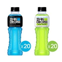 [SSG] 파워에이드 마운틴블라스트 600ml 20입+파워에이드 제로 라임향 600ml 20입 (멤버십 27,518원/무료)