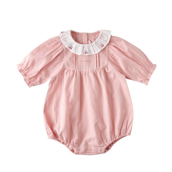 [여주점] [오프라벨 여주점] 밍크뮤 (PK) 리본체리자수카라SET바디슈트 (35113-604-05)