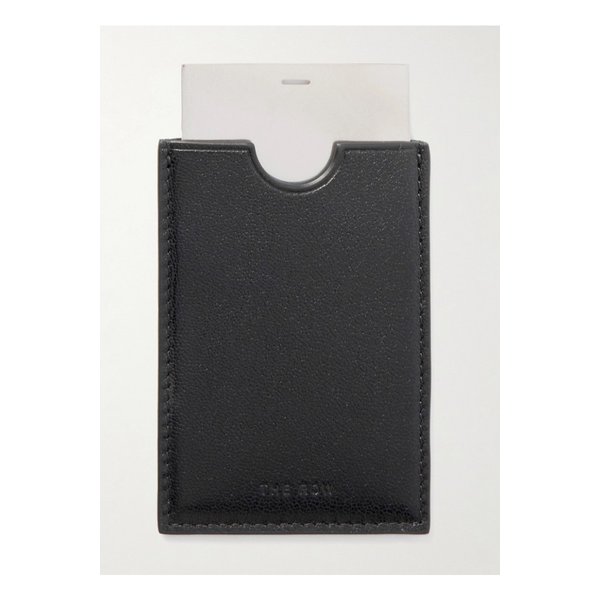 블랙 텍스처 가죽 미러 슬리브 1647597342325269