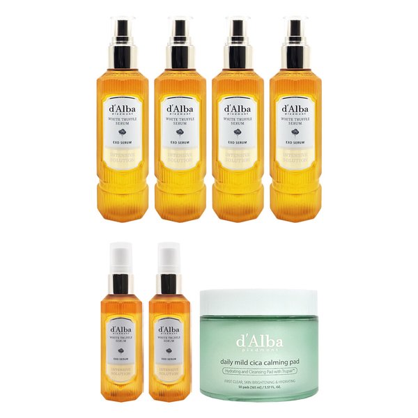 [최신상 대용량] 달바 시즌6 엑소 미스트 세럼 160ml 4+60ml 2+카밍패드