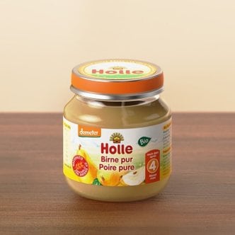 홀레 유기농 이유식퓨레 배맛 125g