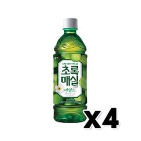 초록매실 마일드 저칼로리 페트음료 500ml x 8개