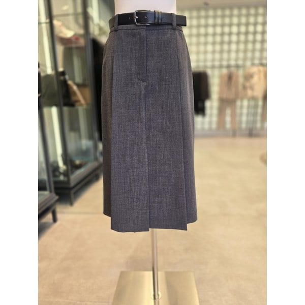 [부산점] [쥬크] 턱 디테일 미디 스커트 (Z252MSD013)