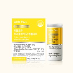 리틀포우 유산균 트리플 바이오 컴플리트 280mg 50개입 고양이 강아지영양제