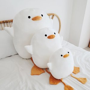 수앤수 [35cm] (소) 파닭파닭 말랑뽀짝 오리인형 (23T394)