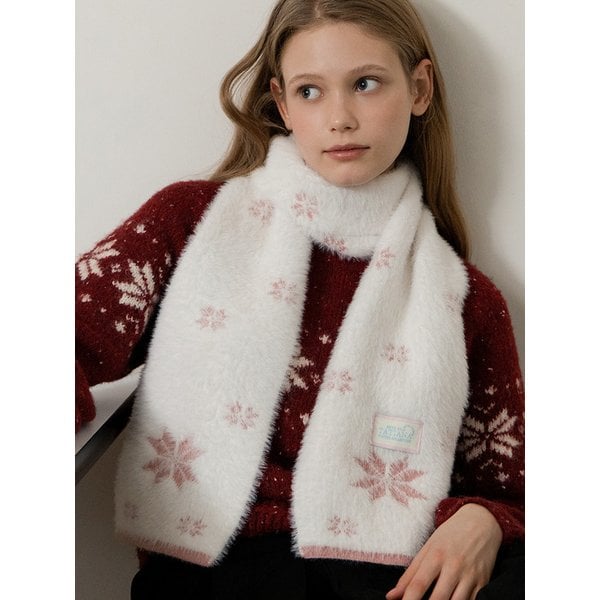 노르딕 스노우 니트 머플러 MF8229 2컬러