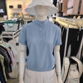 여성 골프 메쉬 반목넥  티셔츠 L21D2TH258