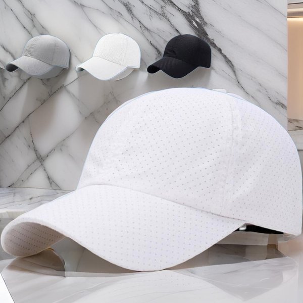[옷자락] 여자 볼캡 구멍 스포츠 모자