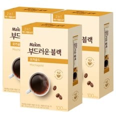 [맥심]  모카골드 부드러운 블랙믹스 300개  (100개 X 3)