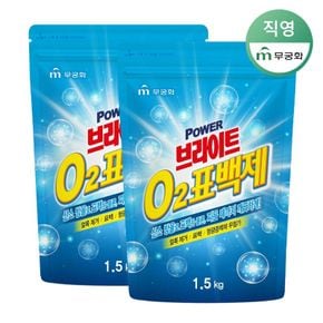 브라이트 O2 표백제 1.5kg x 2개[33278991]