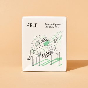  [서울 FELT]시즈널 에스프레소 드립백 커피 60g(6입)