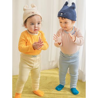 베이비블리 D26306 말랑 골지 레깅스