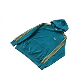 NEEDLES 니들스 Track Hoody TURQUOISE (OT234) (트랙 후디)