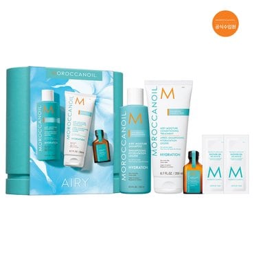 모로칸오일 [공식수입원]2025 에어리 키트(샴푸 250ml, 트리트먼트200ml+오일25ml+샤워젤10ml+바디로션10ml)