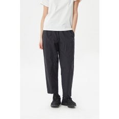 여성 우븐 테이퍼드 팬츠 JKPNM24262BLK