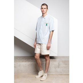LMSM- CAPULCO - Stripped shirt_Blue_LPTA0BL48M