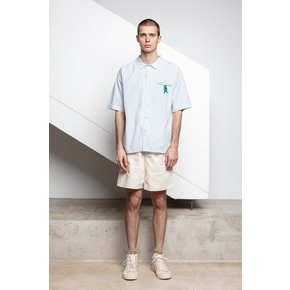 LMSM- CAPULCO - Stripped shirt_Blue_LPTA0BL48M