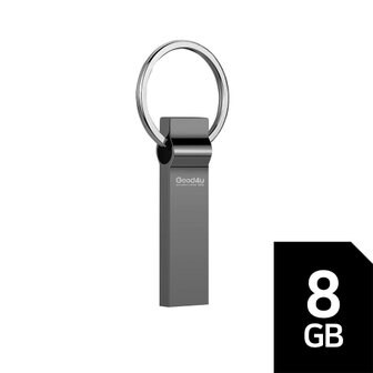  굿포유 키링 USB메모리 8GB 휴대용 소형 유에스비 외장메모리 파일 보관함