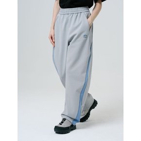 UNISEX 스트레이트 저지 팬츠_그레이