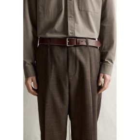 ZARA 자라 레더 벨트 브라운 5919316700 5919316 1425891