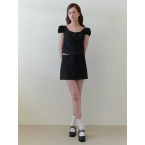 kinda basic mini skirt - black