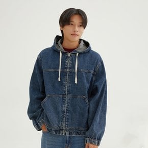 데님 후드 집업_SPJEF49C03