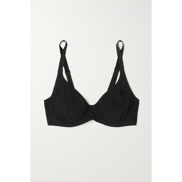 수아레 컨피던스 메시 언더와이어 브라 블랙 1647597310311201