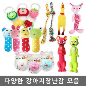 강아지장난감 애견 삑삑이 덴탈 공 치실 장난감 D-183