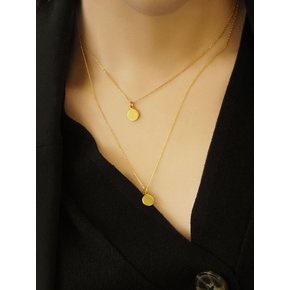 2 coin set necklace
