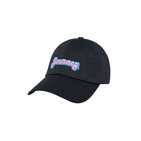JOURNEY NEEDLEPOINT HAT - BLACK