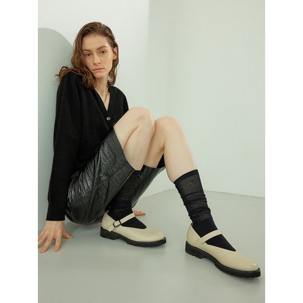 BNP23312 도트 메리제인 로퍼 / 2COLORS