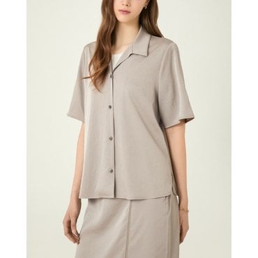 DKNY 플루이드 블라우스 (DW2F7WBL657L)