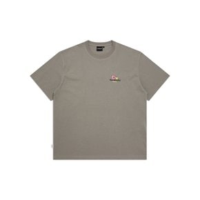 Z262UST470 - BROWN GREY 코리아 에디션 무궁화 반팔 티셔츠