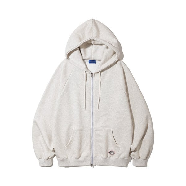 [DE LUXE] 앨빈클로 와펜 포인트 오버핏 투웨이 후드집업 DLX533 (5 COLOR)