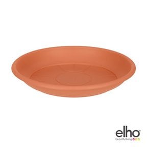 [엘호 elho] 소서 라운드 플라스틱 화분받침대14cm