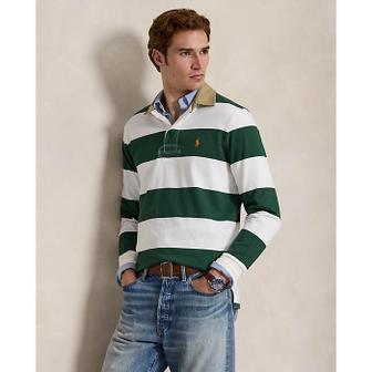 폴로 랄프 로렌 남성 클래식핏 카키 칼라 럭비 셔츠(MNPOKNI16824876300)