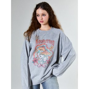 Koolkittens Mushroom Sweatshirt (MELANGE GRAY)