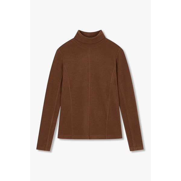 절개 터틀넥 기모 티셔츠 9105422220071