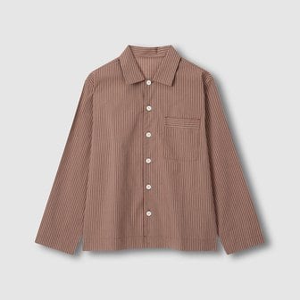 JAJU [공용] 60수 코튼 긴팔 라운지 셔츠 [S~XL] J206901161073